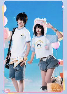 画像7: 鳴潮　心域回響　漂泊者イメージ　クロップドTシャツ（2種類）【予約180日以内】 (7)