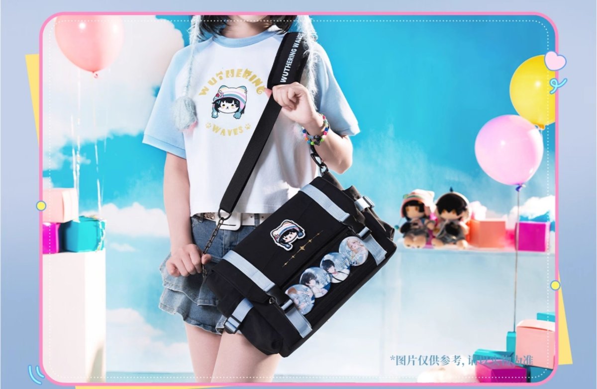 画像8: 鳴潮　心域回響　漂泊者イメージ　クロップドTシャツ（2種類）【予約180日以内】 (8)