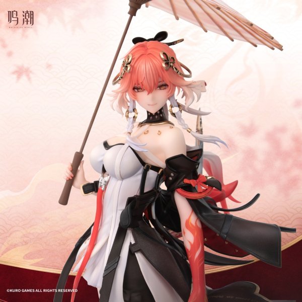 鳴潮 長離・振り返れば傘の向こうに 1/7 フィギュア 特典カード付き