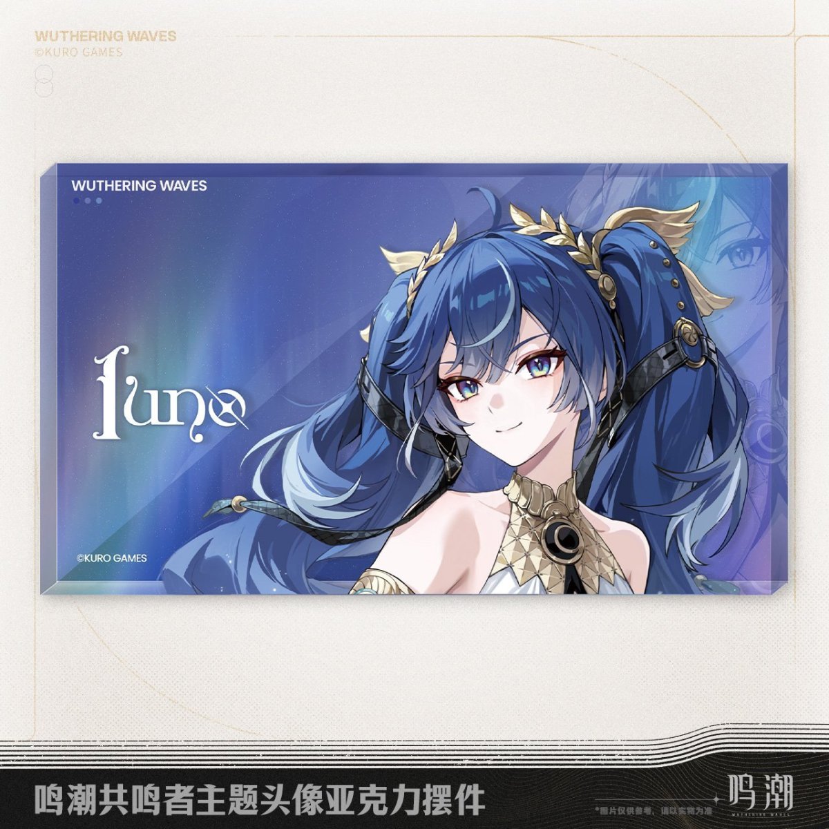 画像2: 鳴潮　キャラアイコン　アクリルブロック【予約180日以内】 (2)