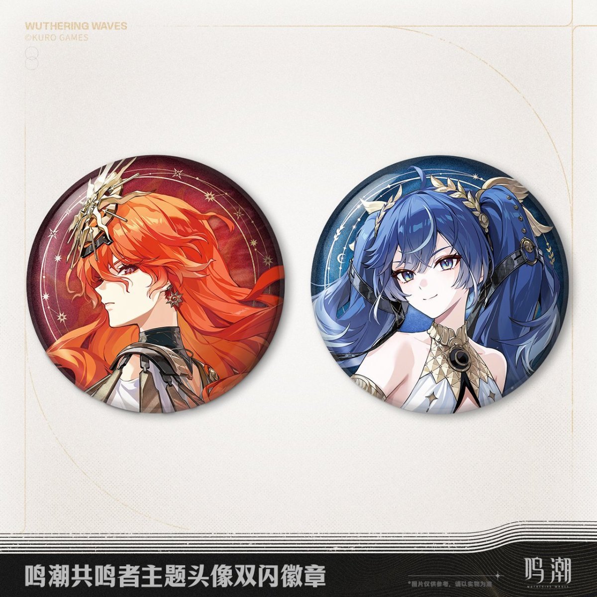 画像1: 【鳴潮 16pt】鳴潮　キャラアイコン　缶バッジ【予約180日以内】 (1)