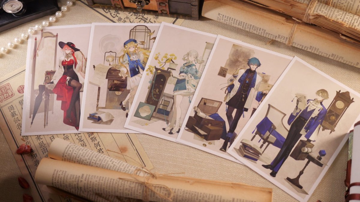 画像1: 鳴潮 綺夢幻影 ポストカードセット (1)