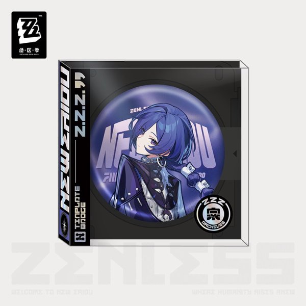 ZZZ 20pt】ゼンレスゾーンゼロ 立ち絵 缶バッジ クランプスの黒枝