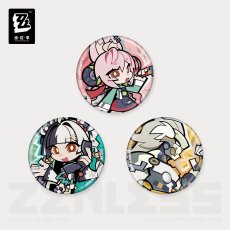 画像2: 【ZZZ 16pt】ゼンレスゾーンゼロ　ちびキャラ缶バッジ　クランプスの黒枝 (2)