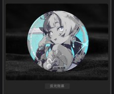 画像5: 【ZZZ 16pt】ゼンレスゾーンゼロ　心象映画　缶バッジ　クランプスの黒枝【予約4月中旬】 (5)