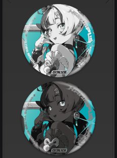 画像6: 【ZZZ 16pt】ゼンレスゾーンゼロ　心象映画　缶バッジ　クランプスの黒枝【予約4月中旬】 (6)