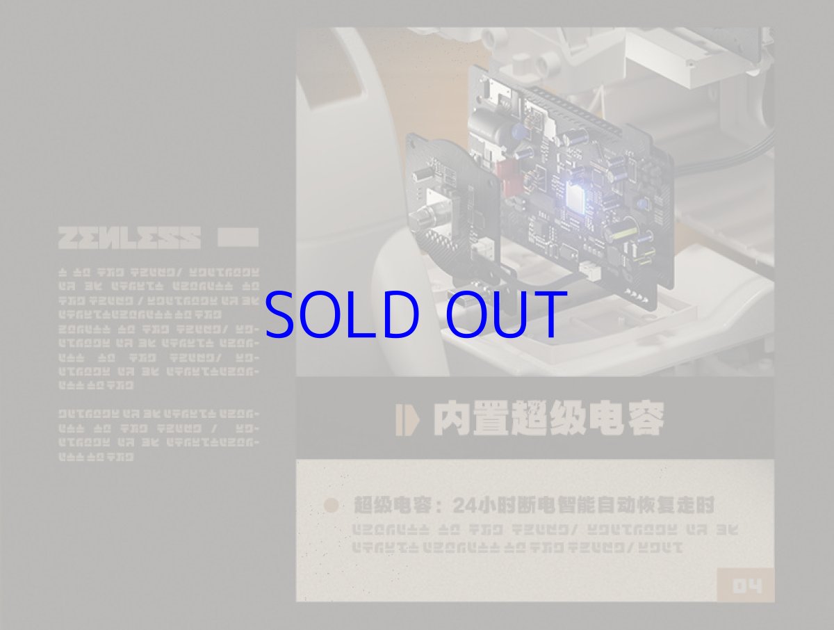 画像14: 【ZZZ 299pt】ゼンレスゾーンゼロ　ボンプ　デジタルカレンダー時計【特殊航空便、船便】 (14)