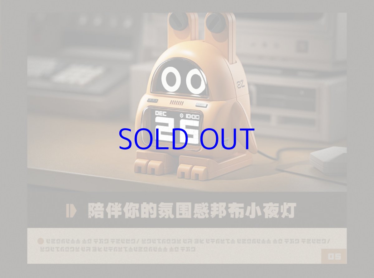 画像15: 【ZZZ 299pt】ゼンレスゾーンゼロ　ボンプ　デジタルカレンダー時計【特殊航空便、船便】 (15)