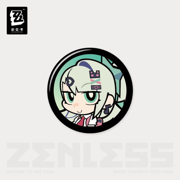 ZZZ 68pt】ゼンレスゾーンゼロ エージェントアイコン ミニ缶バッジ Vol