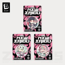 画像1: 【ZZZ 16pt】ゼンレスゾーンゼロ　ちびキャラ缶バッジ　妄想エンジェル (1)
