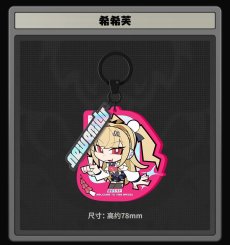 画像2: 【ZZZ 28pt】ゼンレスゾーンゼロ　ちびキャラキーホルダー　都市秩序部・シーシィア【予約9月上旬】 (2)