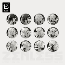 画像1: 【ZZZ 18pt】ゼンレスゾーンゼロ　カレンダーイラスト　金属バッジ【予約9月上旬】 (1)