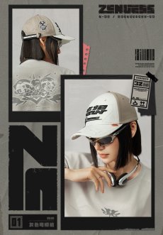 画像8: ゼンレスゾーンゼロ　San-Z Studio　妄想エンジェル　キャップ（4種類）【予約12月中旬】 (8)