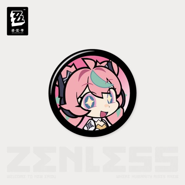 ZZZ 68pt】ゼンレスゾーンゼロ エージェントアイコン ミニ缶バッジ Vol