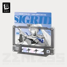 画像1: 【ZZZ 98pt】ゼンレスゾーンゼロ　心象映画　アクリルカード&フレームセット　空域巡警局・シグリッド【予約1月下旬】 (1)