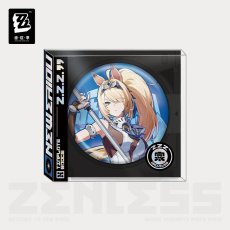 画像1: 【ZZZ 20pt】ゼンレスゾーンゼロ　立ち絵　缶バッジ　空域巡警局・シグリッド【予約1月下旬】 (1)