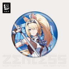 画像2: 【ZZZ 20pt】ゼンレスゾーンゼロ　立ち絵　缶バッジ　空域巡警局・シグリッド【予約1月下旬】 (2)