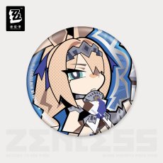 画像2: 【ZZZ 16pt】ゼンレスゾーンゼロ　ちびキャラ缶バッジ　空域巡警局・シグリッド【予約1月下旬】 (2)