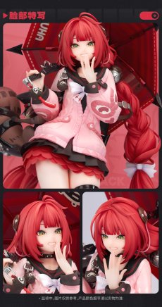 画像10: ゼンレスゾーンゼロ　浮波柚葉　1/7 フィギュア　特典キーホルダー付き【予約2027年11月】 (10)