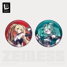 画像2: 【ZZZ A 20pt】ゼンレスゾーンゼロ　立ち絵　缶バッジ　フリンツ工房【予約2027年3月下旬】 (2)