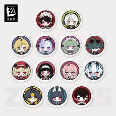 画像1: 【ZZZ A 216pt】ゼンレスゾーンゼロ　小小代理人　紙製缶バッジ　12点セット【予約3月下旬】 (1)