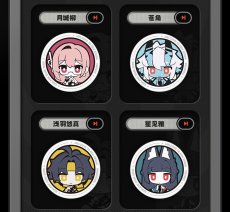 画像6: 【ZZZ A 216pt】ゼンレスゾーンゼロ　小小代理人　紙製缶バッジ　12点セット【予約3月下旬】 (6)