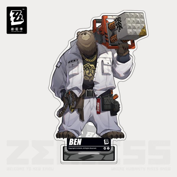 ZZZ 48pt】ゼンレスゾーンゼロ 立ち絵 アクリルスタンド 白祇重工｜HAKUTEA