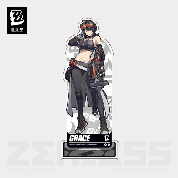 ZZZ 48pt】ゼンレスゾーンゼロ 立ち絵 アクリルスタンド 白祇重工｜HAKUTEA