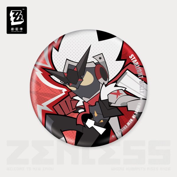 ゼンレスゾーンゼロ ちびキャラ缶バッジ 邪兎屋｜HAKUTEA