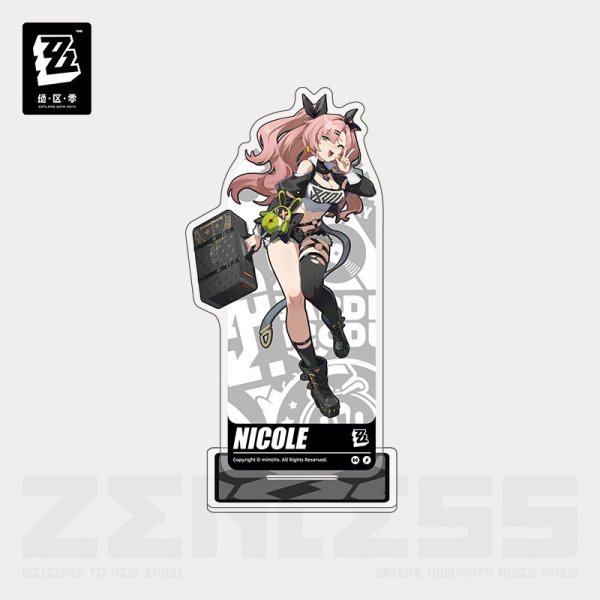 ZZZ 48pt】ゼンレスゾーンゼロ 立ち絵 アクリルスタンド 邪兎屋｜HAKUTEA