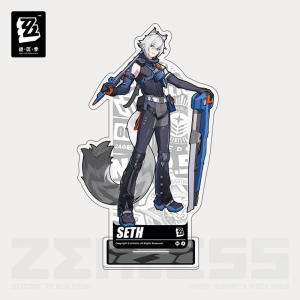 ZZZ 48pt】ゼンレスゾーンゼロ 立ち絵 アクリルスタンド 特務捜査班