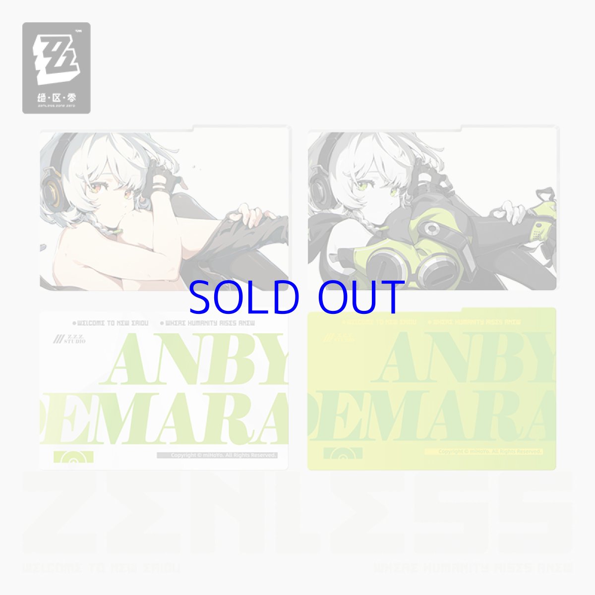 画像1: ゼンレスゾーンゼロ　心象映画　アクリルフレーム交換用カード　邪兎屋（4種類） (1)