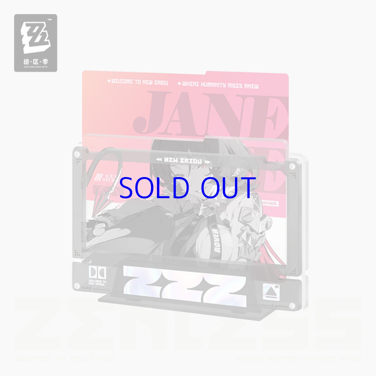 画像2: ゼンレスゾーンゼロ　心象映画　アクリルカード&フレームセット　未知陣營（2種類） (2)