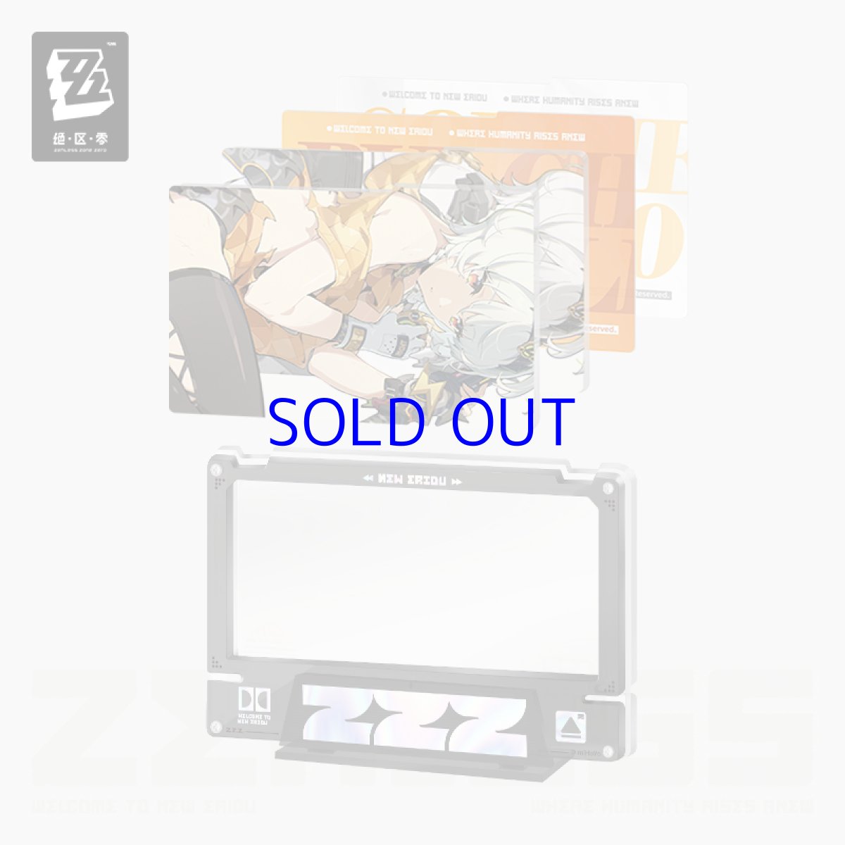 画像2: 【ZZZ 38pt】ゼンレスゾーンゼロ　心象映画　アクリルフレーム交換用カード　未知陣營（2種類） (2)