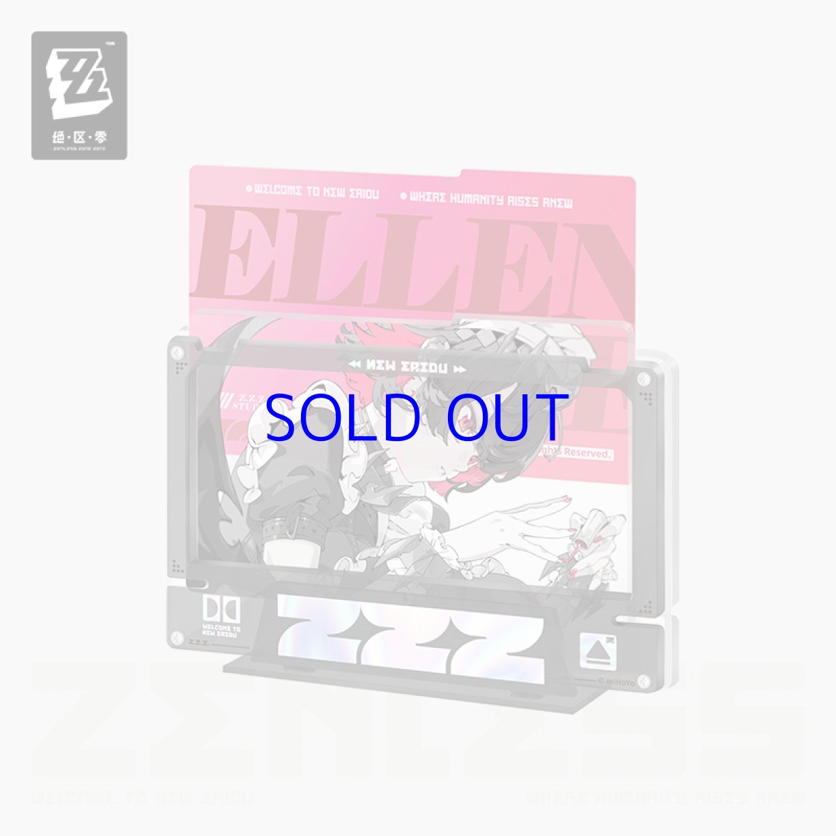 画像1: ゼンレスゾーンゼロ　心象映画　アクリルカード&フレームセット　ヴィクトリア家政（4種類）【予約7月中旬】 (1)