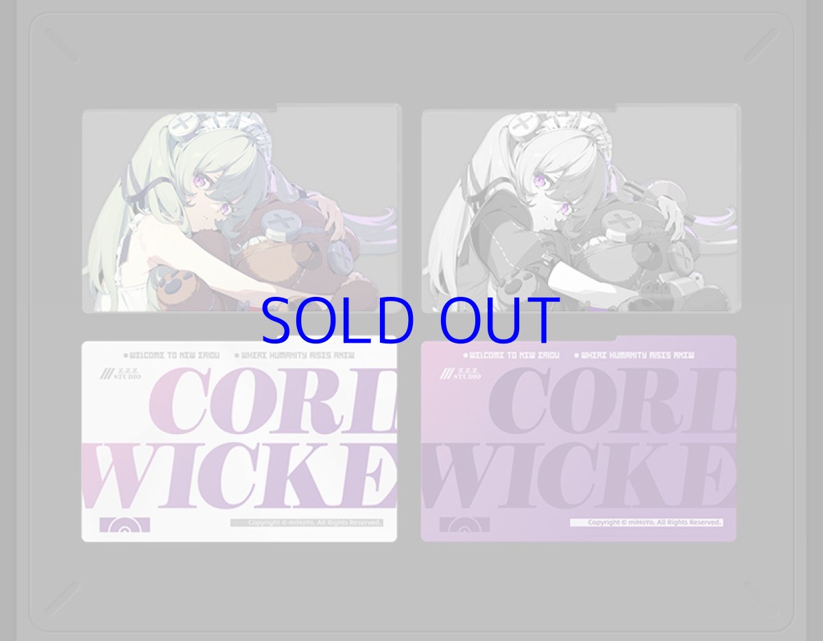 画像3: ゼンレスゾーンゼロ　心象映画　アクリルカード&フレームセット　ヴィクトリア家政（4種類）【予約7月中旬】 (3)