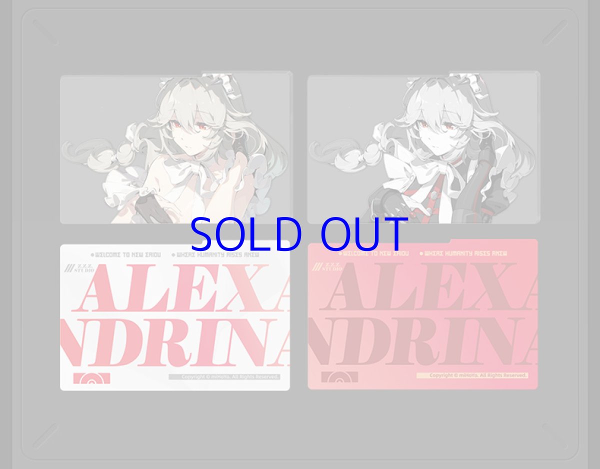 画像5: ゼンレスゾーンゼロ　心象映画　アクリルカード&フレームセット　ヴィクトリア家政（4種類）【予約7月中旬】 (5)