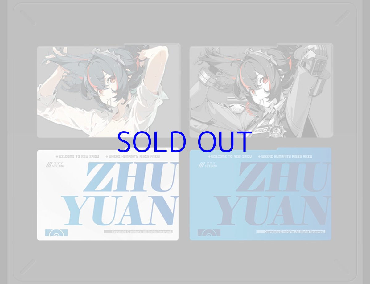 画像3: ゼンレスゾーンゼロ　心象映画　アクリルカード&フレームセット　特務捜査班（3種類）【予約7月中旬】 (3)