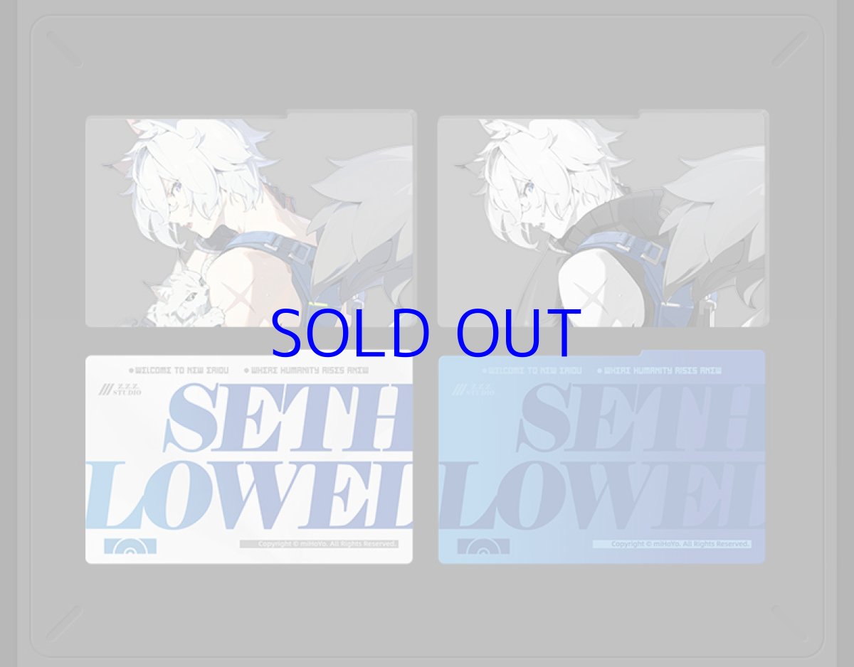 画像5: ゼンレスゾーンゼロ　心象映画　アクリルカード&フレームセット　特務捜査班（3種類）【予約7月中旬】 (5)