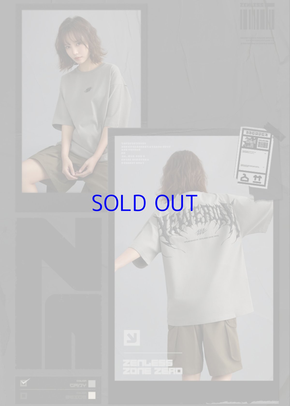 画像9: ゼンレスゾーンゼロ　San-Z STUDIO　Tシャツ (9)