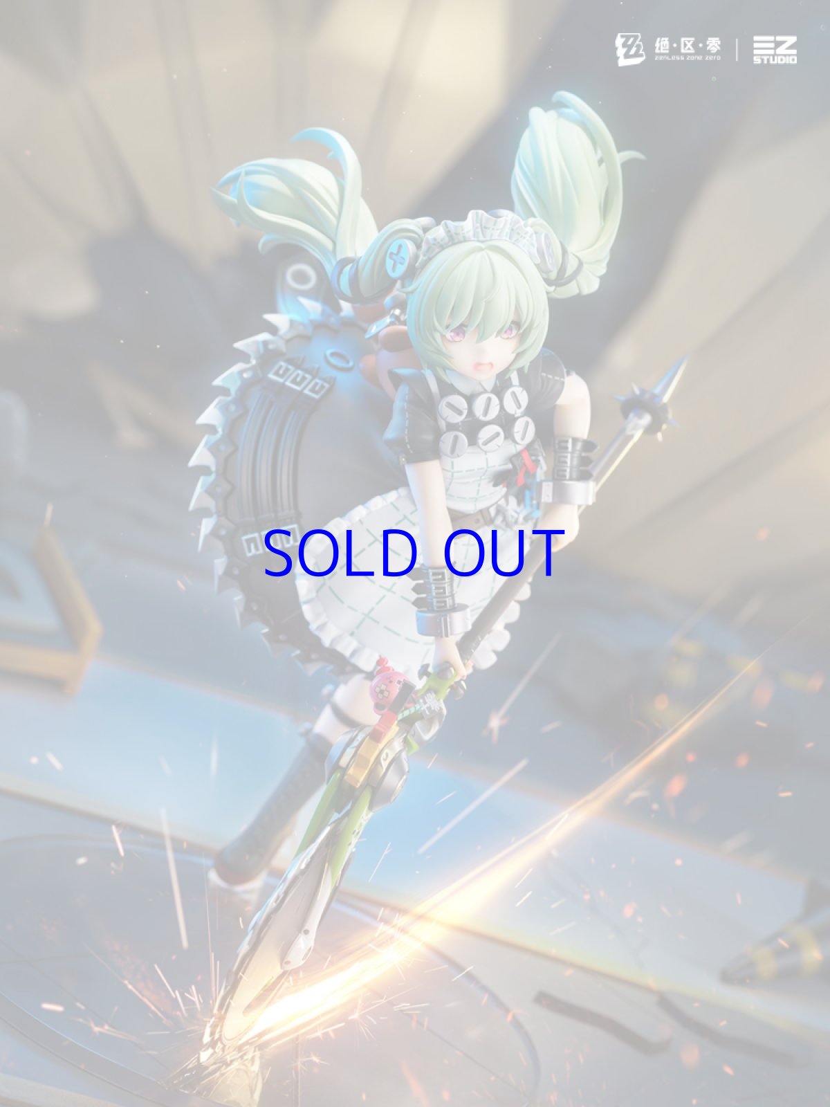 画像4: ゼンレスゾーンゼロ カリン・ウィクス 1/7 フィギュア 特典キーホルダー付き【予約2026年2月】 (4)