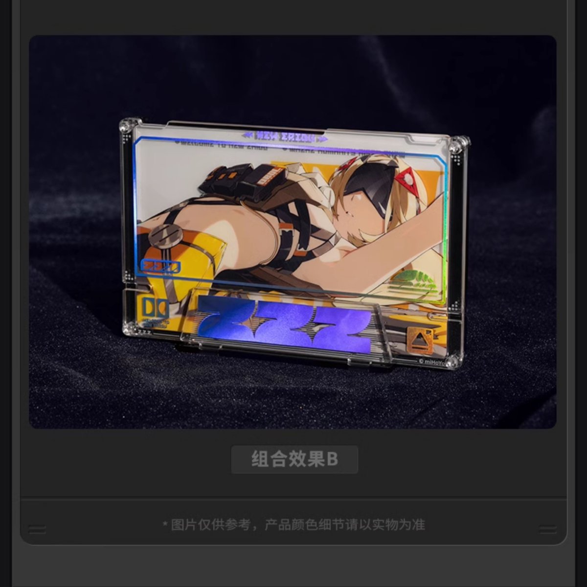 画像2: ゼンレスゾーンゼロ　心象映画　アクリルカード&フレームセット　オボルス小隊（4種類） (2)