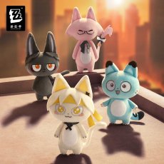 画像1: 【ZZZ 48pt】ゼンレスゾーンゼロ　対ホロウ6課　ねこぬいぐるみキーホルダー【予約11月下旬】 (1)
