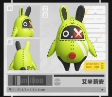 画像10: 【ZZZ 49pt】ゼンレスゾーンゼロ　ボンプ　フィギュアキーホルダー　Vol.1　ランダム単品【予約10月下旬】 (10)