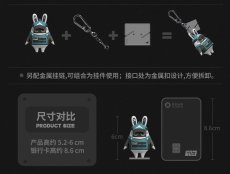 画像13: 【ZZZ 49pt】ゼンレスゾーンゼロ　ボンプ　フィギュアキーホルダー　Vol.1　ランダム単品【予約10月下旬】 (13)