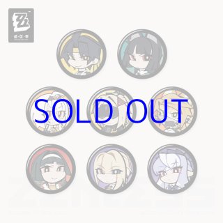 ZZZ 68pt】ゼンレスゾーンゼロ エージェントアイコン ミニ缶バッジ Vol