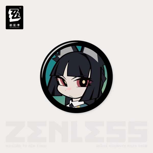 ZZZ 9pt】ゼンレスゾーンゼロ エージェントアイコン ミニ缶バッジ Vol