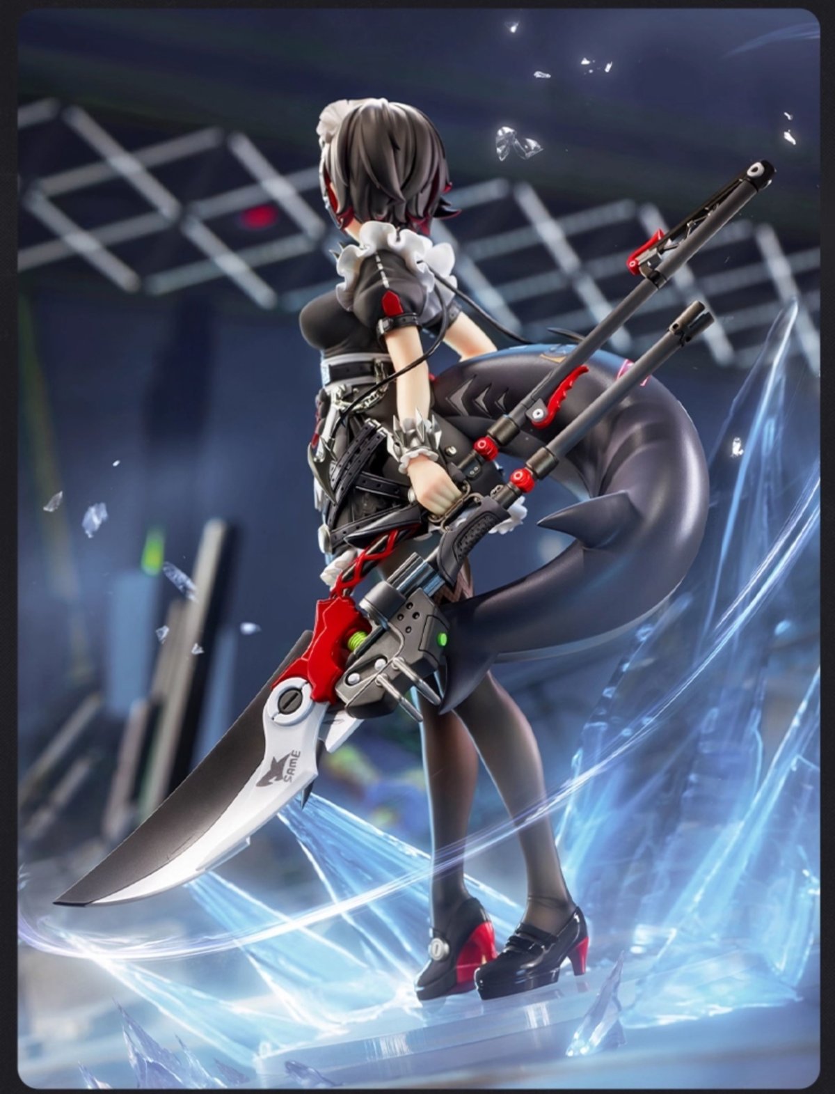 画像15: ゼンレスゾーンゼロ　エレン・ジョー　1/7 フィギュア　特典キーホルダー付き【予約2026年9月】 (15)