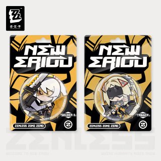 ZZZ 16pt】ゼンレスゾーンゼロ ちびキャラ缶バッジ スターズ