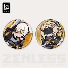 画像2: 【ZZZ 16pt】ゼンレスゾーンゼロ　ちびキャラ缶バッジ　オボルス小隊【予約11月下旬】 (2)